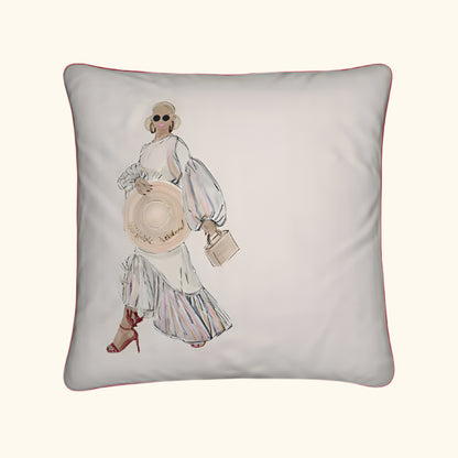 'Lady Whitstable' Luxury Cushion
