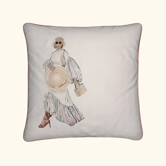 'Lady Whitstable' Luxury Cushion