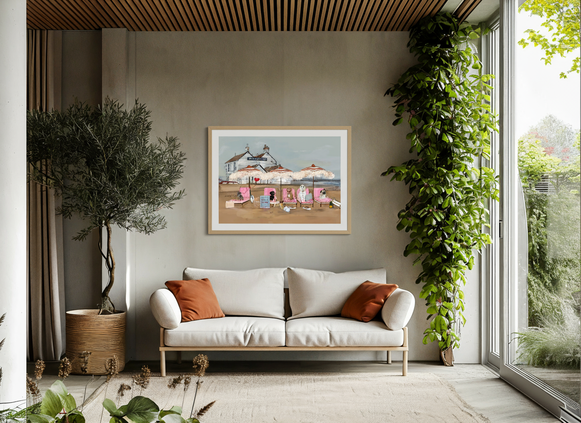 Dogs of Whitstable V2 - Fine Art Print