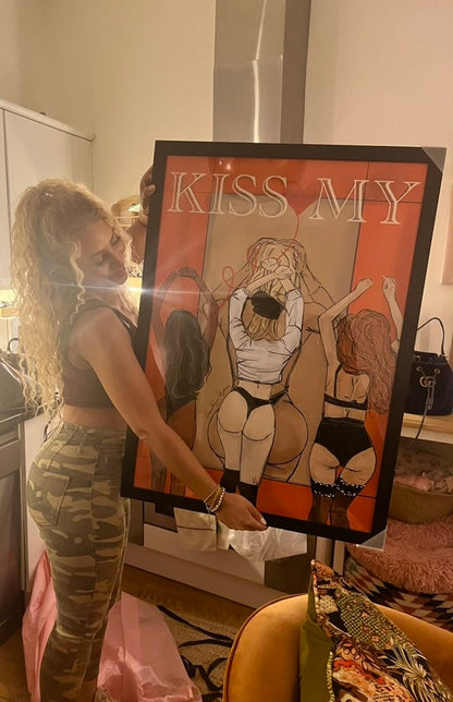 Kiss My - Fine Art Print