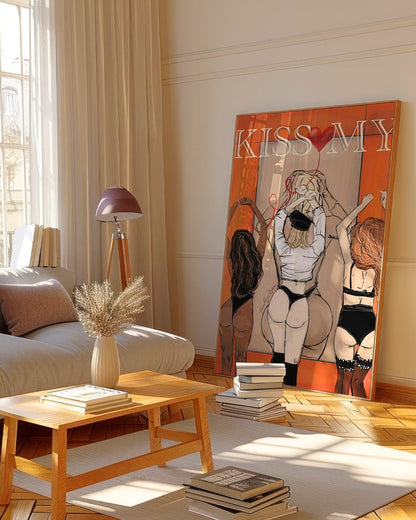 Kiss My - Fine Art Print