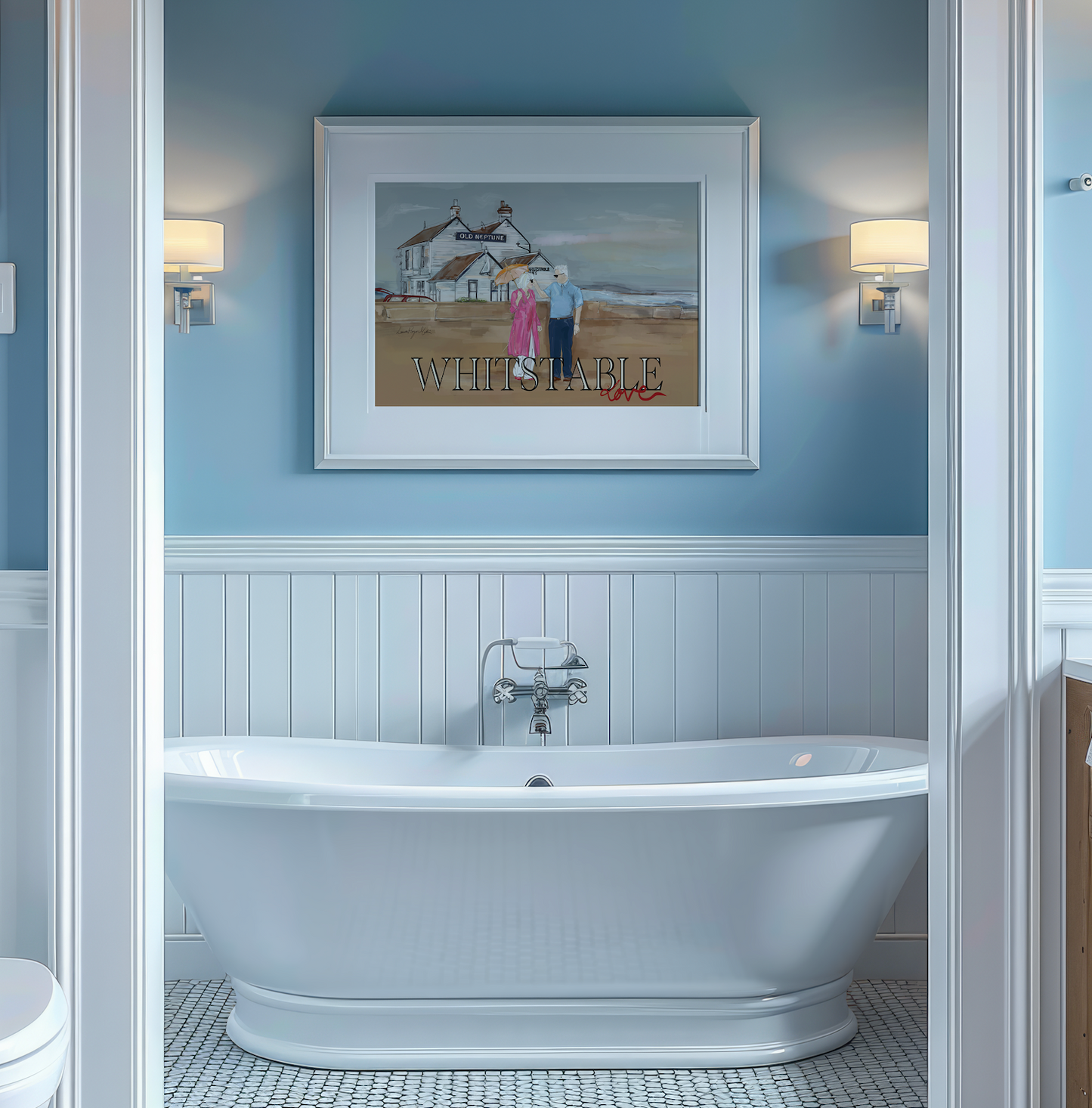 Vanessa And Micheal At The Old Neptune - Fine Art Print