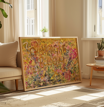 Champagne Room V4 - Original Painting on Canvas