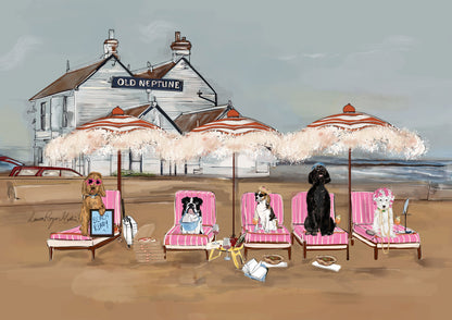 Dogs of Whitstable V2 - Fine Art Print