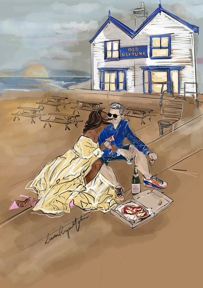 Martin & Lauren (Yellow Dress) - Fine Art Print