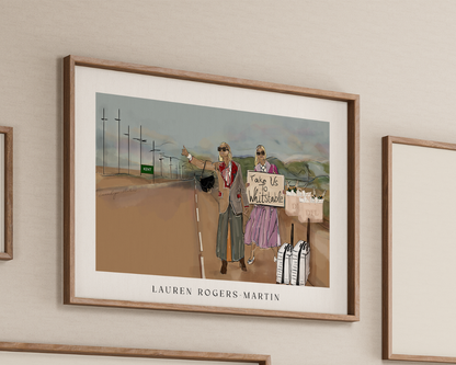 Take Us To Whitstable - Poster Print