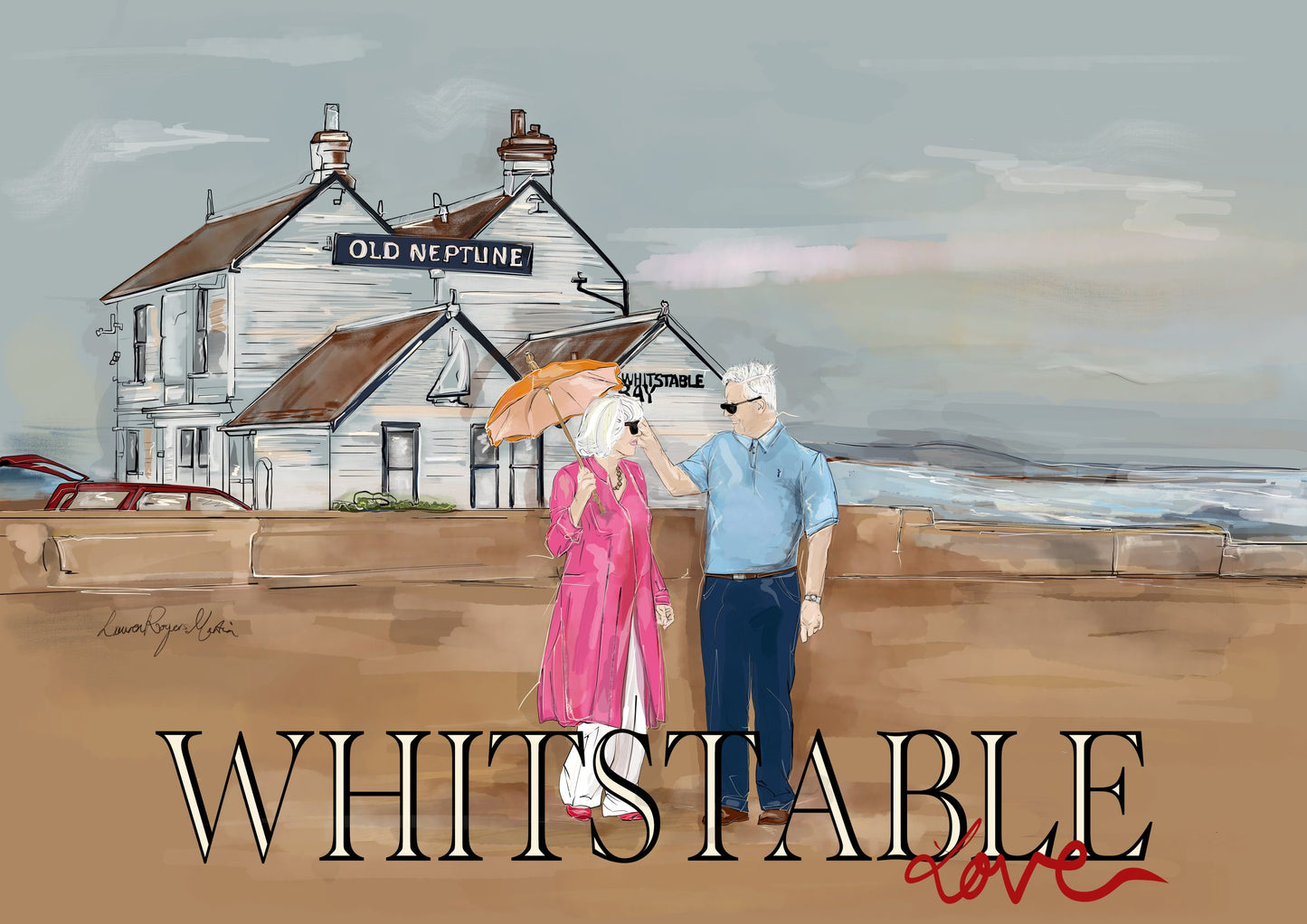 Vanessa And Micheal At The Old Neptune - Fine Art Print